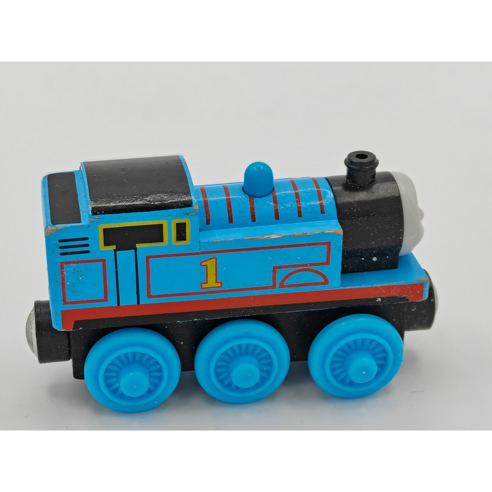 Thomas & Friends Wooden Railway Thomas the Tank Engine Blue Train Y4083 2012 - Picture 2 of 5